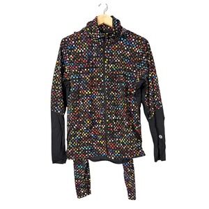 Lululemon Men's Jacket Pant Set Medium‎ Abstract Squares Black SEAWHEEZE 2018